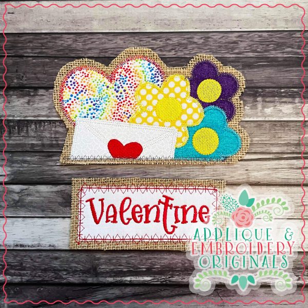 2896 Heart, Flower & Love Letter Tab Interchangeable Design for Truck - Image 2