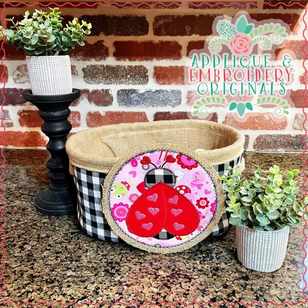 2903 Ladybug Valentine Welcome Interchangeable Tab Design - Image 5