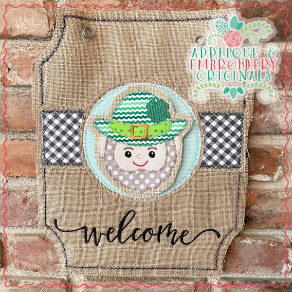2943 Leprechaun Welcome Interchangeable Tab Design - Image 8