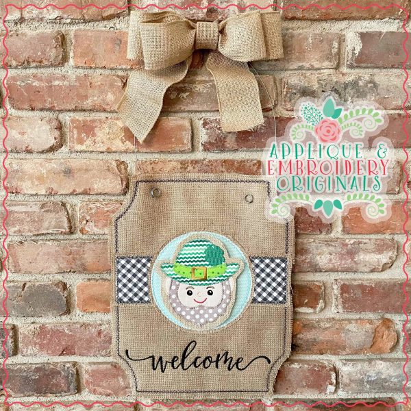 2943 Leprechaun Welcome Interchangeable Tab Design - Image 7