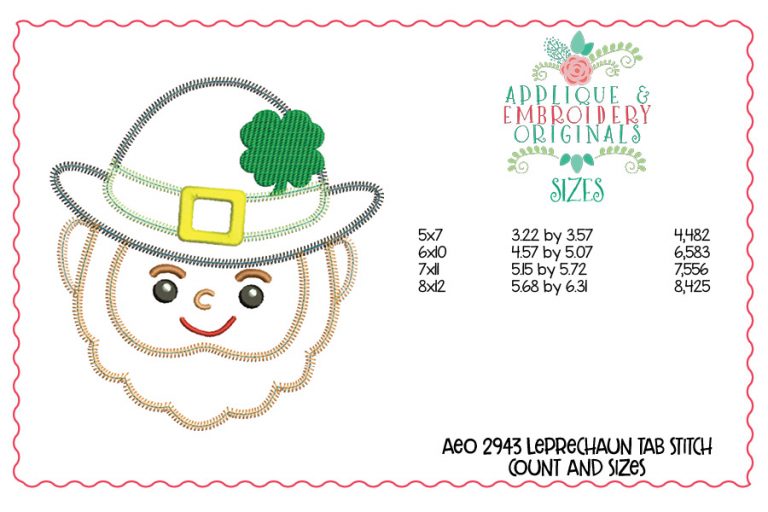 2943 Leprechaun Welcome Interchangeable Tab Design - Image 11