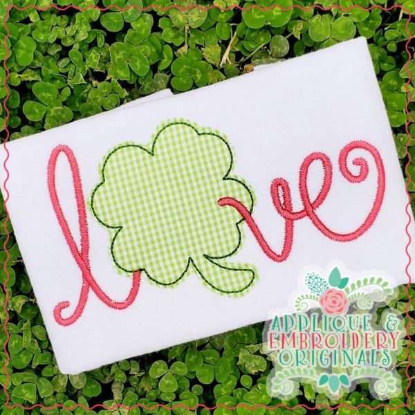 2945 Clover Love All-In-One Applique Design - Image 2