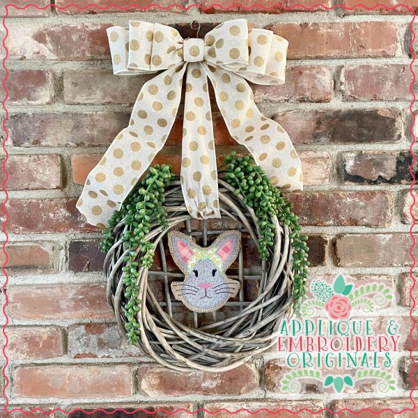 2961 Bandana Bunny Welcome Interchangeable Tab Design - Image 4