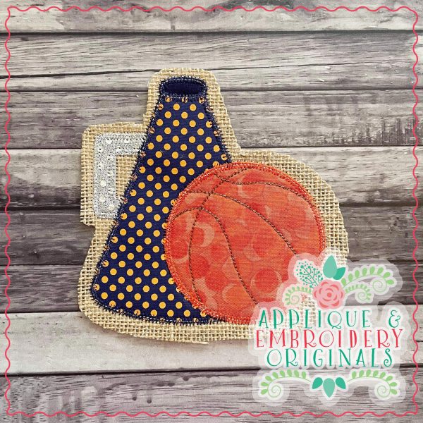 2966 Megaphone Basketball Welcome Interchangeable Tab Design - Image 2