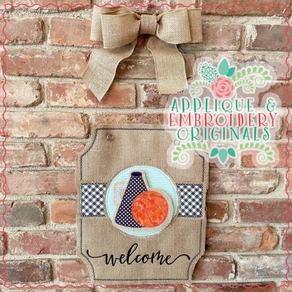 2966 Megaphone Basketball Welcome Interchangeable Tab Design - Image 3