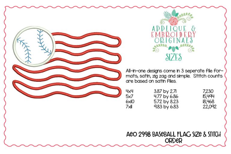 3007 4th of July 2021 Bundle Applique & All-In-One - Image 8