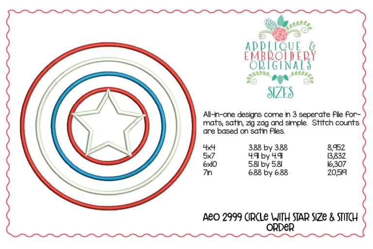 3007 4th of July 2021 Bundle Applique & All-In-One - Image 12