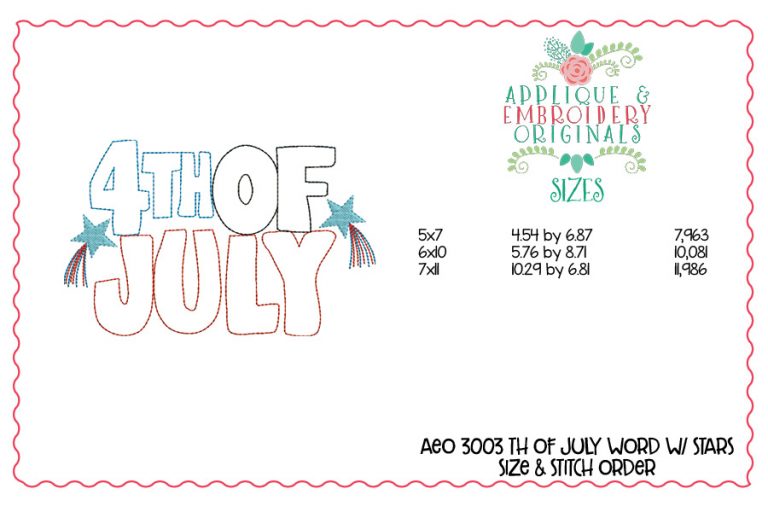 3007 4th of July 2021 Bundle Applique & All-In-One - Image 23