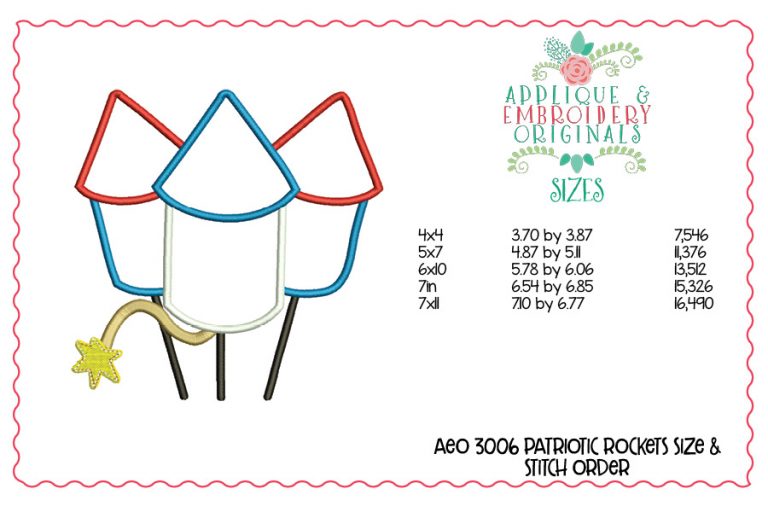 3007 4th of July 2021 Bundle Applique & All-In-One - Image 29
