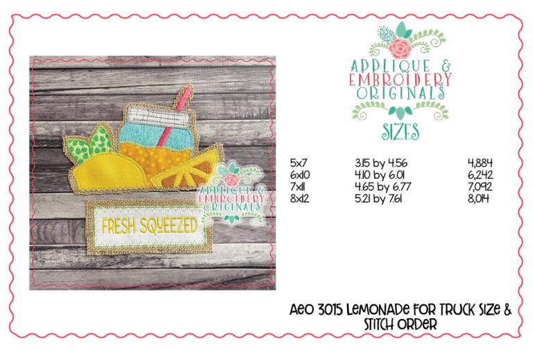 3015 Lemonade Lemon Drink Tab Interchangeable Design for Truck - Image 4