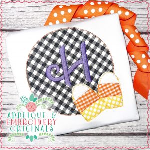 3044 Candy Corn Patch Applique Design