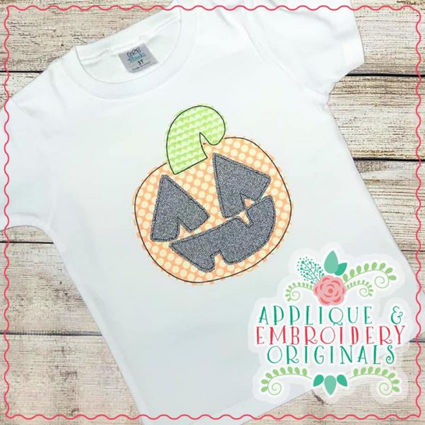 3047 Jack O Lantern Applique Design - Image 2
