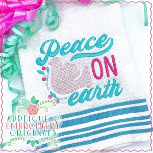 3233 Peace on Earth Sketch Design