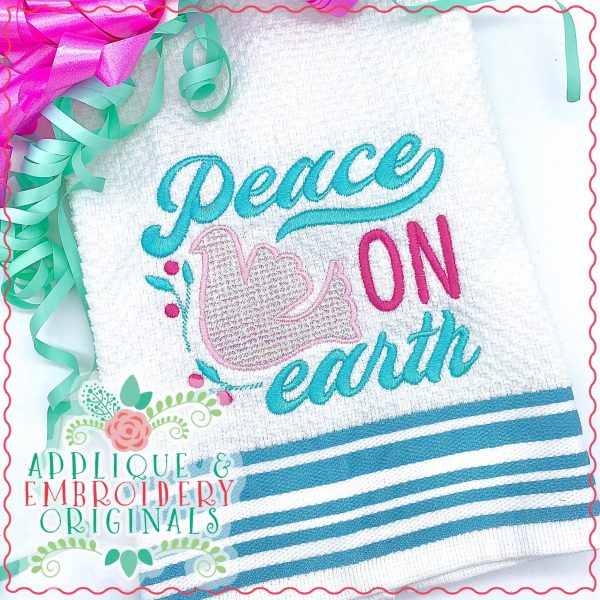 3233 Peace on Earth Sketch Design
