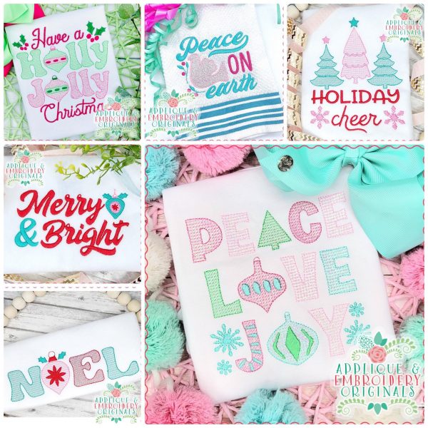 3234 Christmas Sketch Design Set