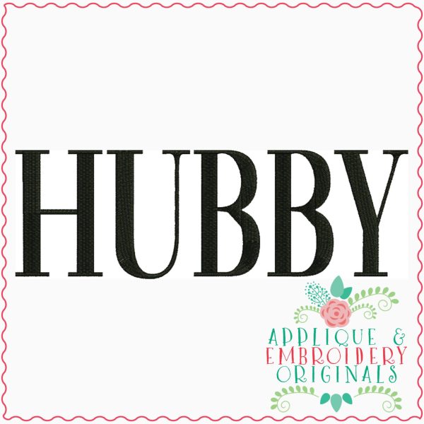 3257 Hubby Embroidery Design - Image 2