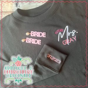 3263 Future Mrs Embroidery Design