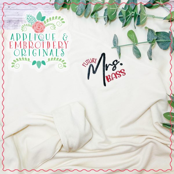 3263 Future Mrs Embroidery Design - Image 2
