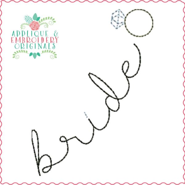 3266 Bride Curve Ring Embroidery Design - Image 3