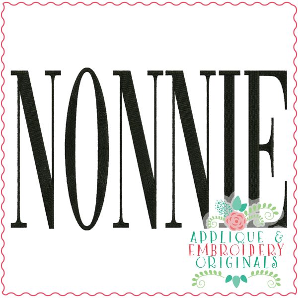 3434 Nonnie Embroidery Design