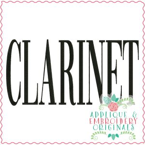 3527 CLAIRNET Embroidery Design