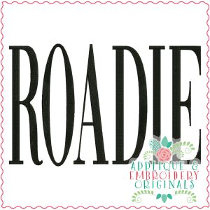 3537 ROADIE Embroidery Design