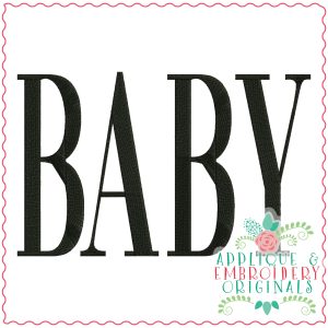 3624 BABY Embroidery Design