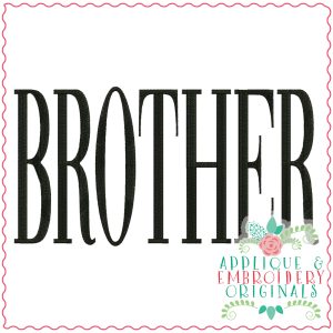 3625 BROTHER Embroidery Design