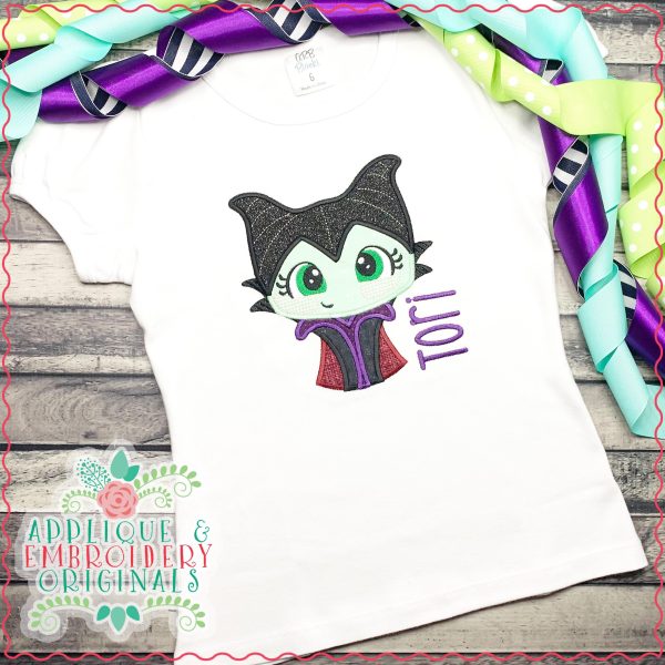 3286 Malificent Applique Design - Image 2
