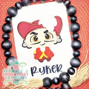 3289 Captain Hook Applique Design