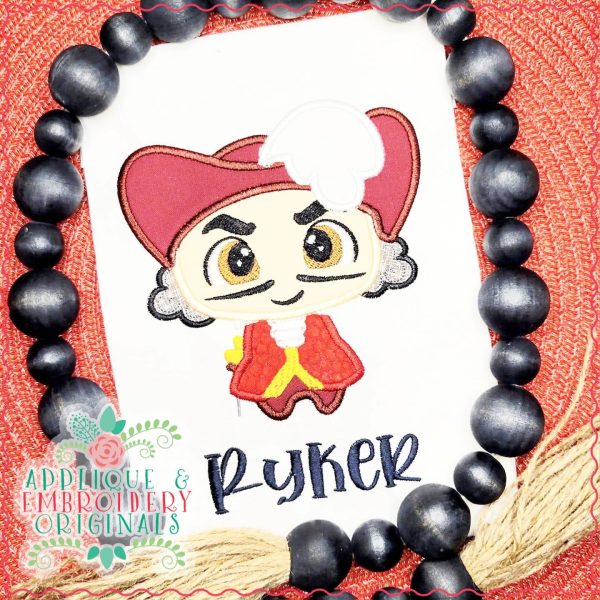 3289 Captain Hook Applique Design