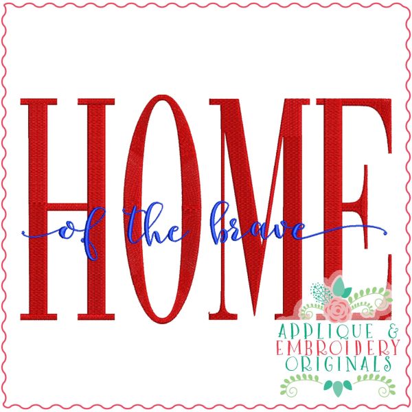 3939 4TH OF JULY Word Art Embroidery Design Set - Image 9