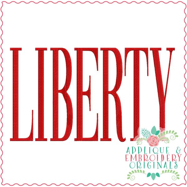 3939 4TH OF JULY Word Art Embroidery Design Set - Image 5