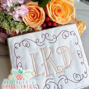3927 Bouquet Wrap 2 In-The-Hoop Design