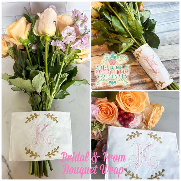 3928 Bouquet Wrap 6 In-The-Hoop Design - Image 2