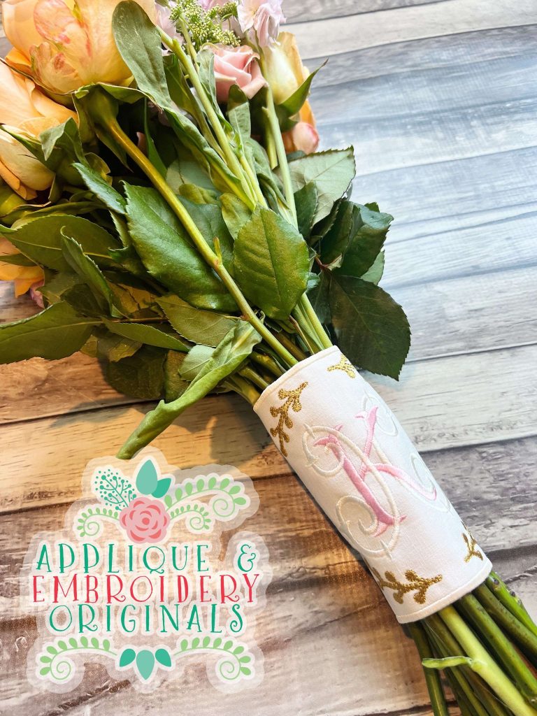 3928 Bouquet Wrap 6 In-The-Hoop Design