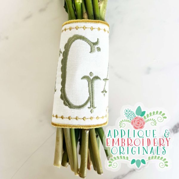 3929 Bouquet Wrap 3 In-The-Hoop Design - Image 5