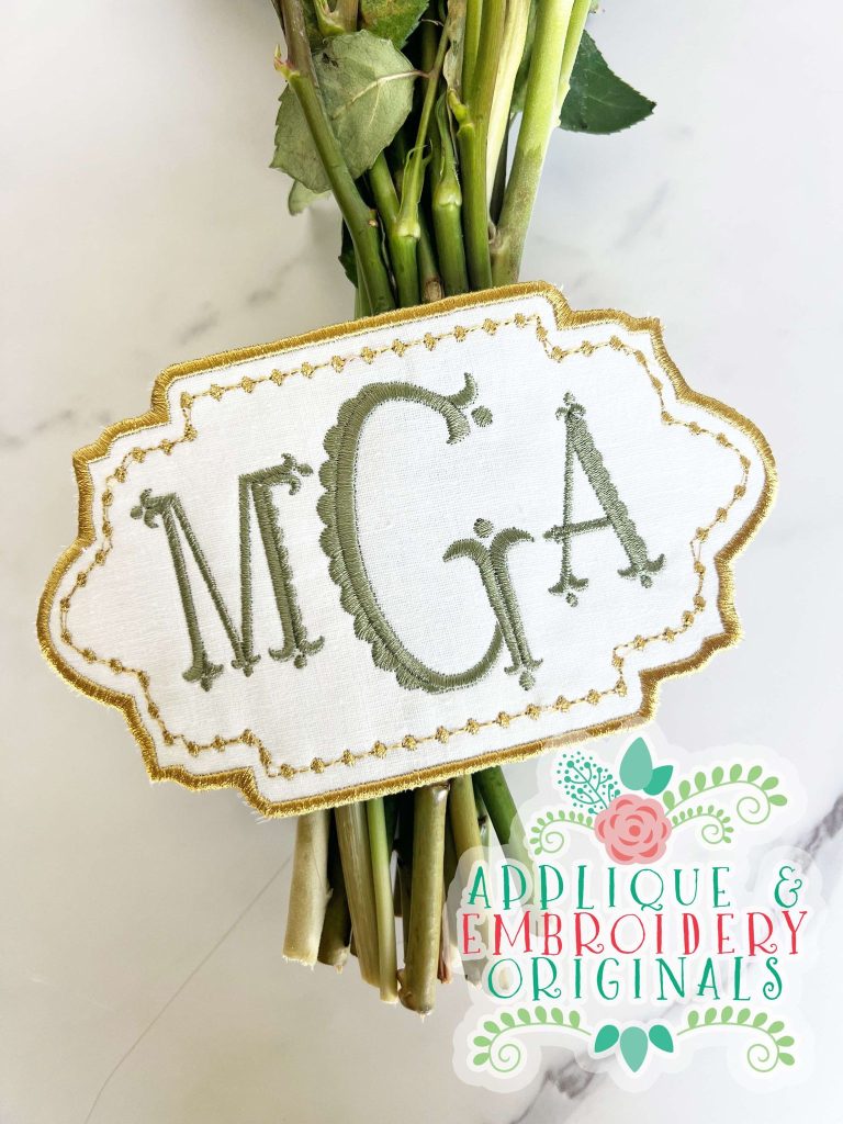 3929 Bouquet Wrap 3 In-The-Hoop Design