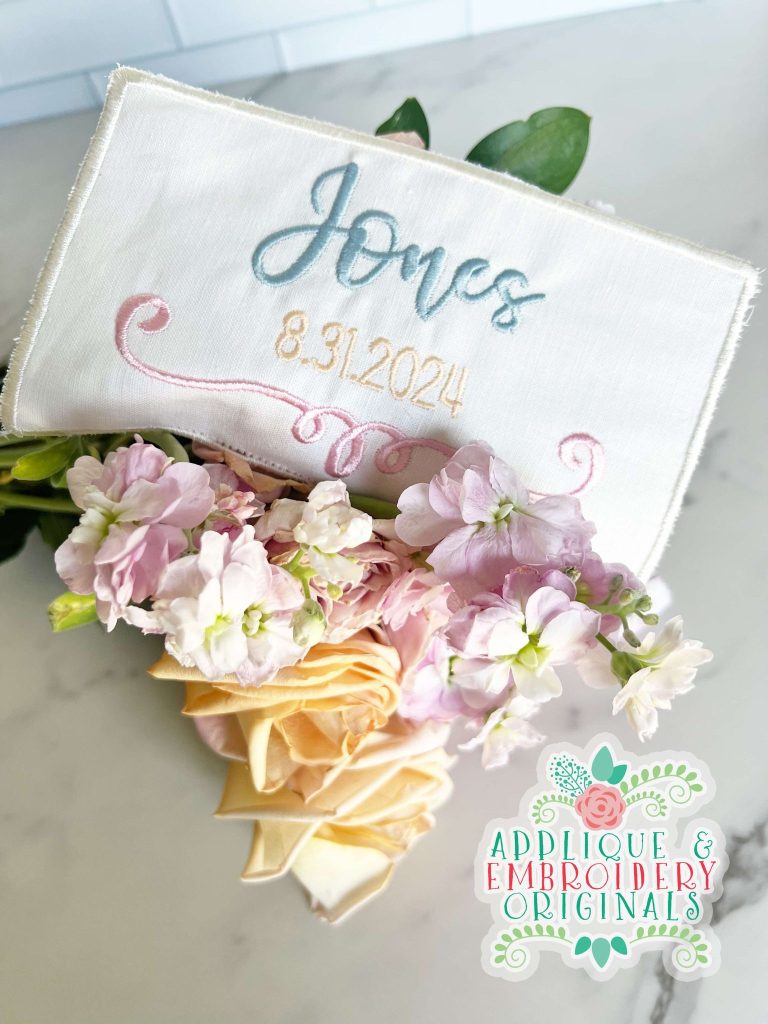 3930 Bouquet Wrap 4 In-The-Hoop Design