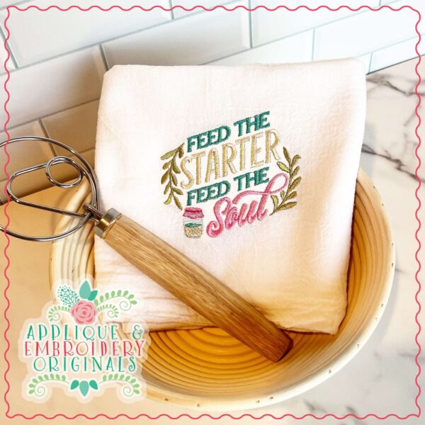 4029 Feed the Soul Embroidery Design - Image 3