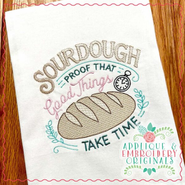4031 Good Things Embroidery Design