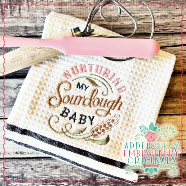 4035 Nurturing Baby Embroidery Design - Image 3