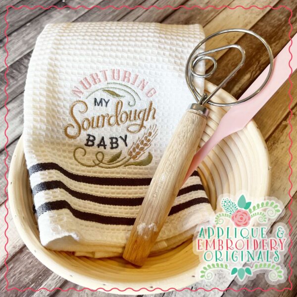 4035 Nurturing Baby Embroidery Design - Image 2