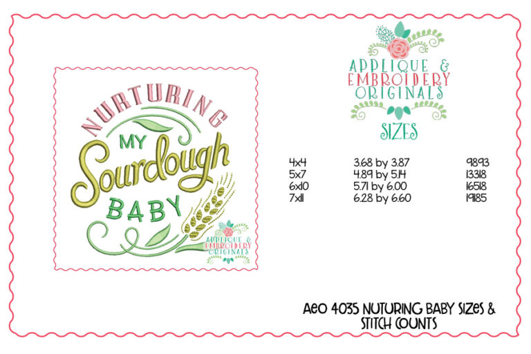 4035 Nurturing Baby Embroidery Design - Image 5