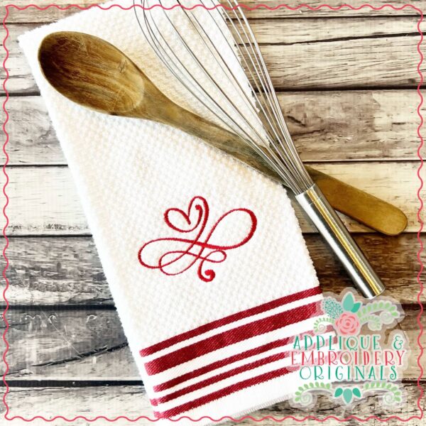 4222 Heart 6 Embroidery Design - Image 3